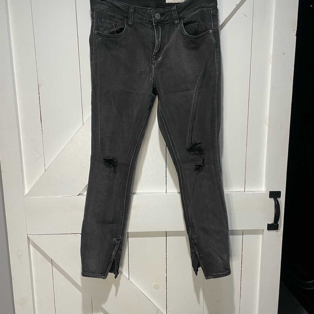 Pistola Black Skinny Distressed Jeans